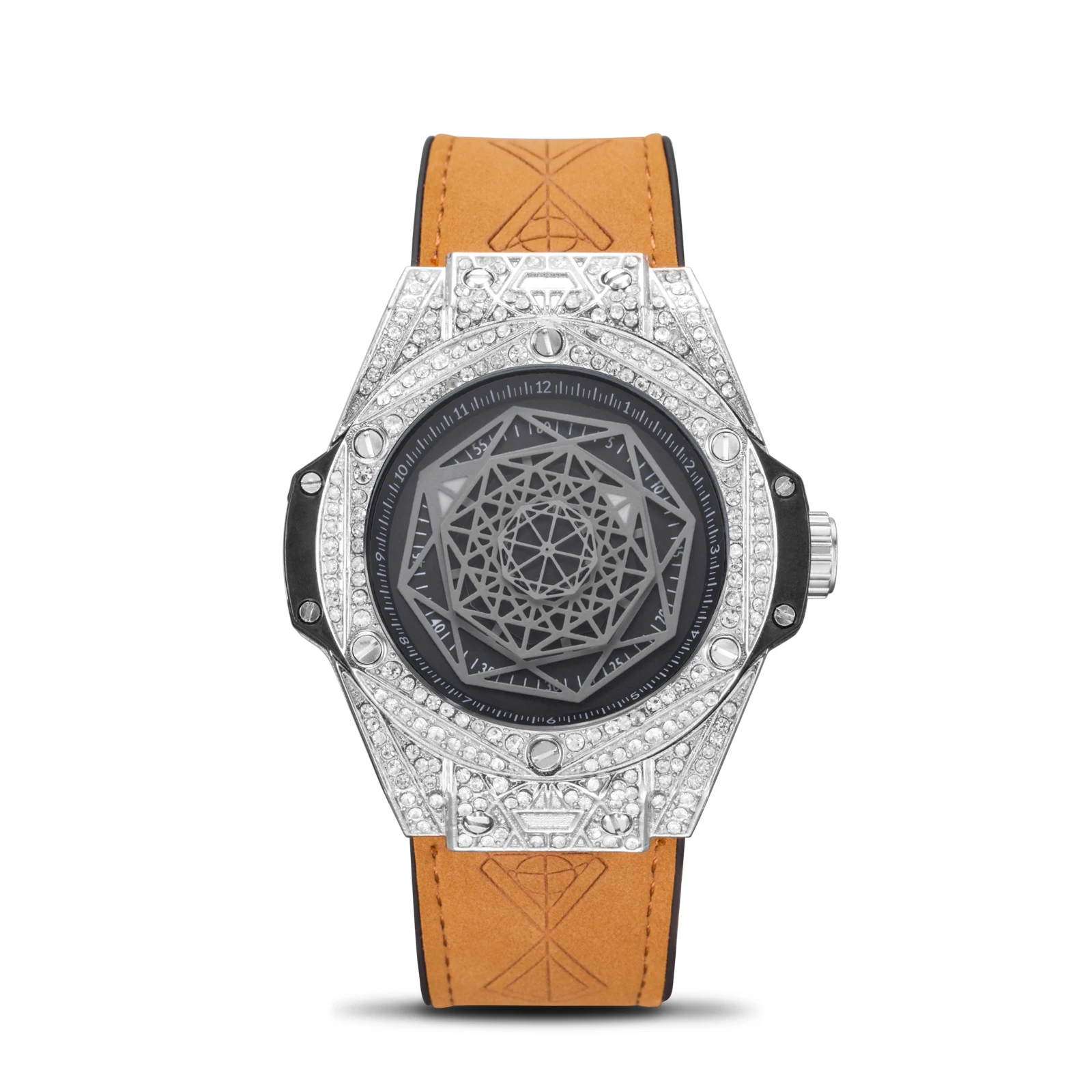 SB003 Switzerland Алмазная резка Япония Miyota кварц rolexable модные трендовые мужские часы светящиеся водонепроницаемые спортивные Herren uhren - Цвет: SB003