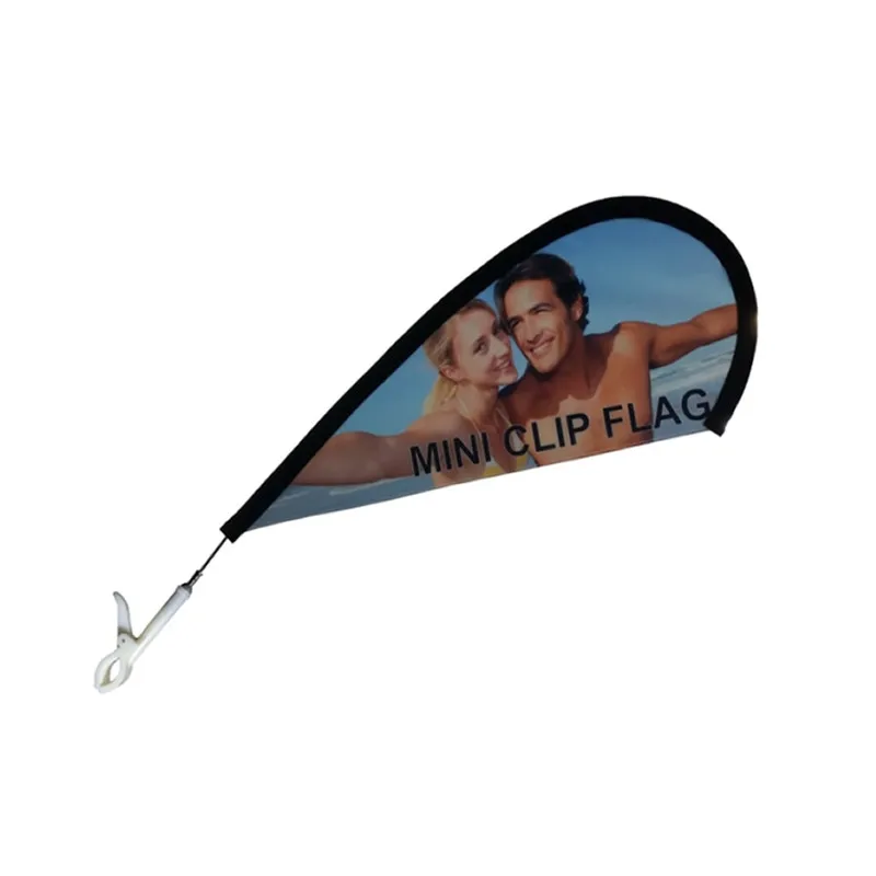 

Мини-зажим с логотипом на заказ, флаг высокого качества из полиэстера в форме капли, флаг на окно автомобиля, рекламный зажим, Автомобильный флаг