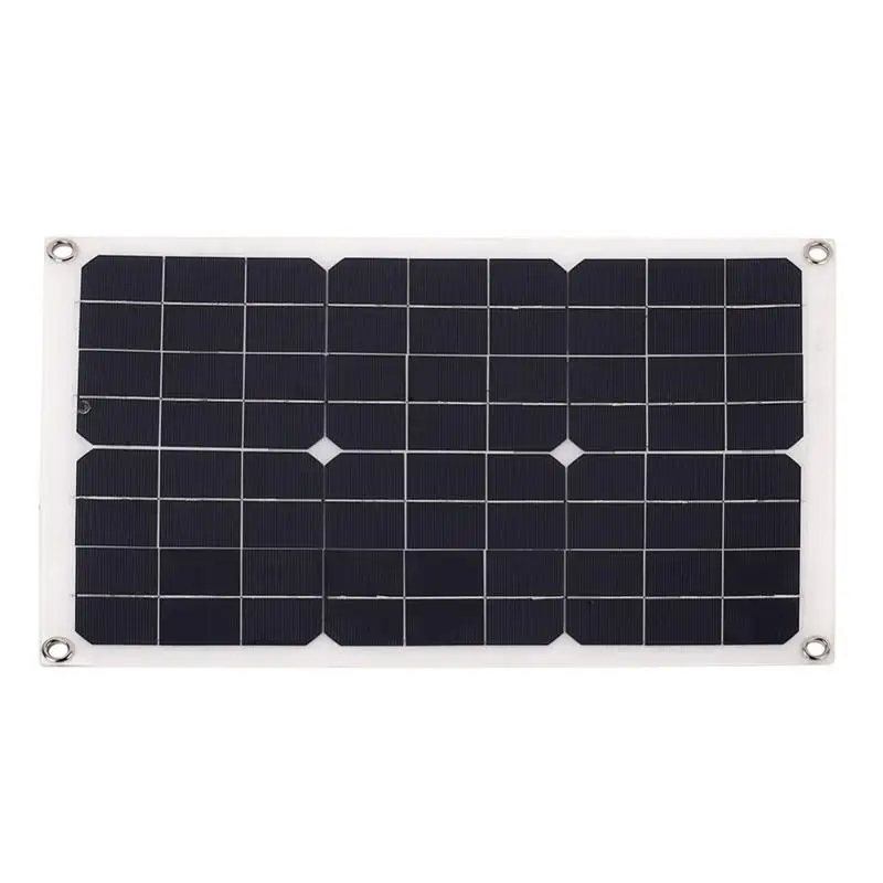 

Outdoor Solar Panel 20W 18V Portable Solar cell Emergency Power Supply Solar Generator USB+DC Port Solar Panels Power Charger