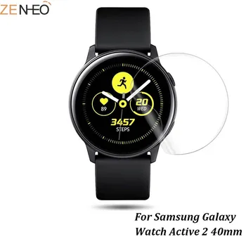

TPU HD Protection Film For Samsung Galaxy Watch Active 2 40mm Not Tempered Glass 1pc/3pcs/4pcs watch screen Protective Film