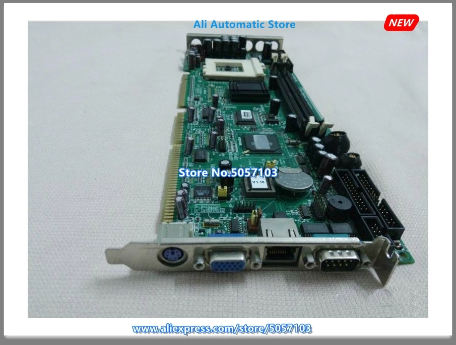 PCA-6003VE Rev. A1 полная длина P3 Промышленный контроль процессор плата Интегрированная сетевая карта Видеокарта