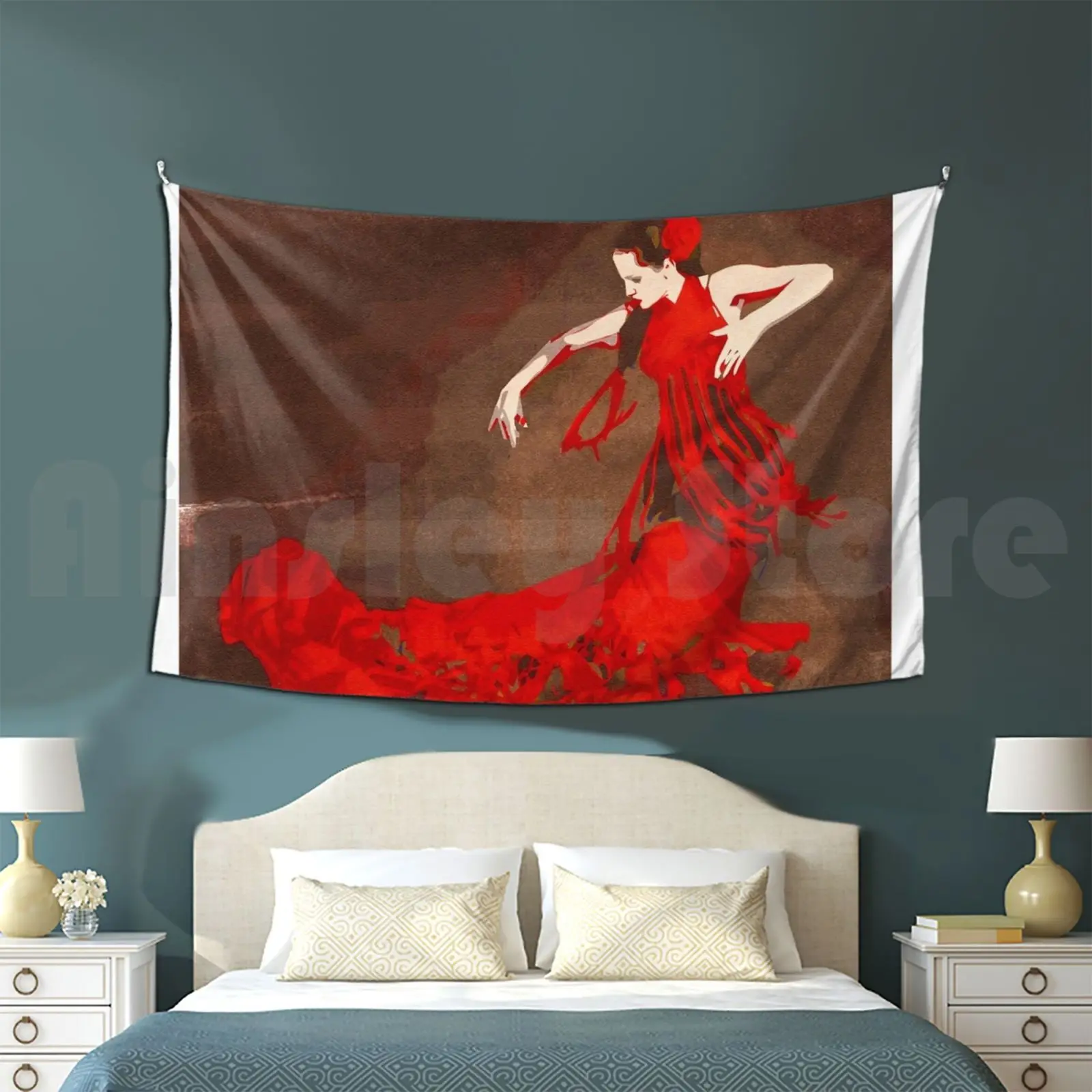Olé! Tapestry Living Room Bedroom Olé Flemish Gypsy Passion Gipsy Spain