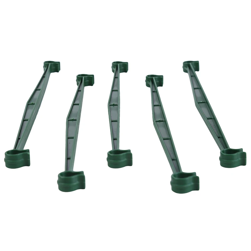 

12PCS Plant Support Stake Garden Plant Rack Climbing Vine Rack Arms Cage Expandable Potted Frame Connectors Plant Stakes