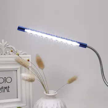 

New Metal Material USB LED light lamp 10LEDs Ultra bright led reading lamp table lamp for Notebook Laptop PC Computer