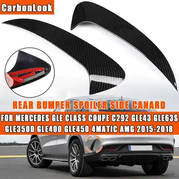 

Rear Bumper Splitter Spoiler Rear Fog Light Side Canard Air Vent Trim For Mercedes GLE Class GLE400 GLE450 4MATIC for AMG 15-18