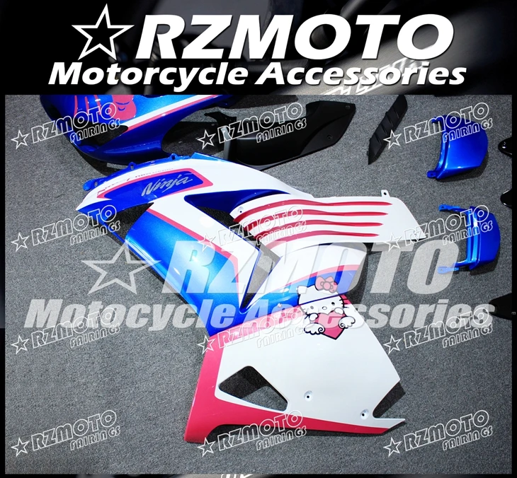 ABS мотоцикл обтекатель комплект для KAWASAKI ZX-14R 2006-2011 год кузов литьевая форма Магазин № 2099
