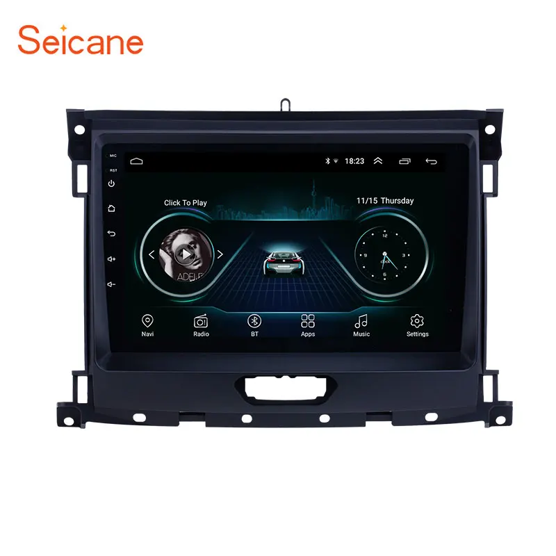 Seicane GPS AUX автомобильный Android 9 1 Navi &quotHD сенсорный экран стерео для Ford Ranger 2018 с Bluetooth