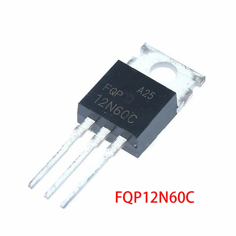 10 шт./лот FQP12N60C 12N60 TO 220 12A 600V MOS новый оригинальный|Интегральные схемы| |