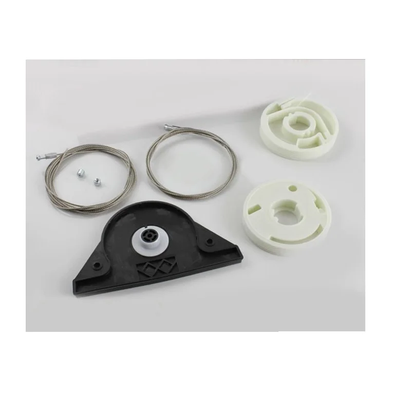 Per Vw T5 Multivan Caravelle Kit Di Riparazione Regolatore Finestra E Kit Di Riparazione Porta Scorrevole Elettrica Lato Destro * Nuovo *