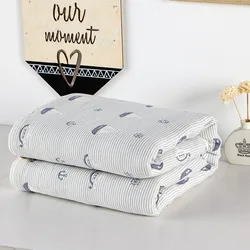 2024 Newborn Baby Blanket 100% Muslin Cotton 6 Layers Soft Thick Newborn Swaddling Baby Swaddle Bedding Receiving Blankets