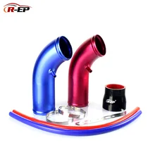 R-EP, автомобильный воздухозаборник, двигатель, универсальная алюминиевая трубка, 3 дюйма, 76 мм, Модифицированная алюминиевая трубка EBay, автозапчасти