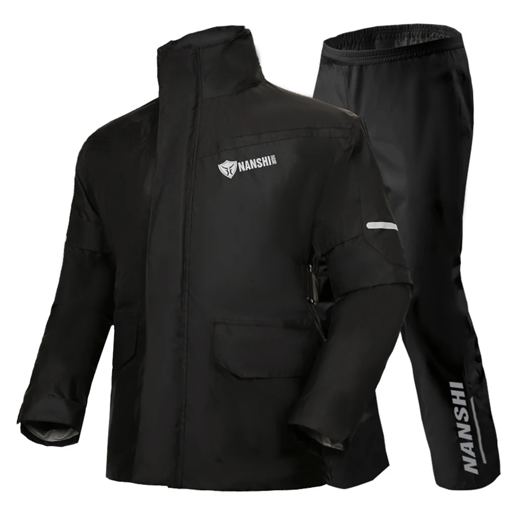 New Mens Waterproof Rain Coat Jacket Over Trousers Pants Motorcycle Fishing Walk 