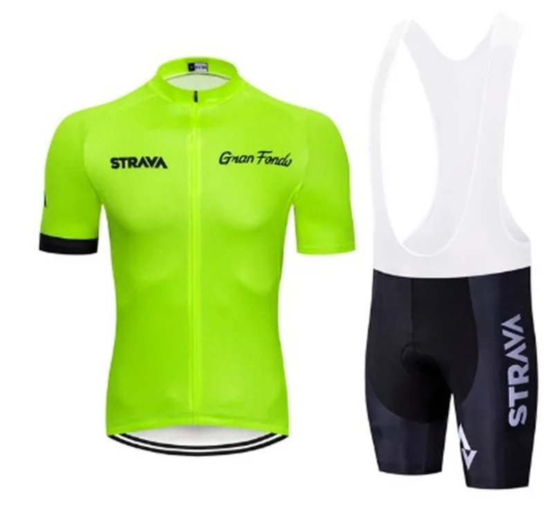 2 2019STRAVA Radfahren Джерси Набор Sommer горный велосипед Kleidung Pro Fahrrad Radfahren спортивная одежда Джерси Anzug Maillot Ropa Ciclismo - Цвет: 2