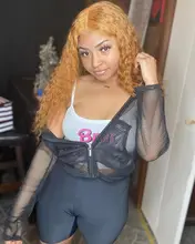 Marrón y rubia resaltar peluca mongol Afro rizado Pelo Rizado peluca pelucas de cabello humano para las mujeres 180 de densidad T parte de encaje peluca 13x6 6x1Remy