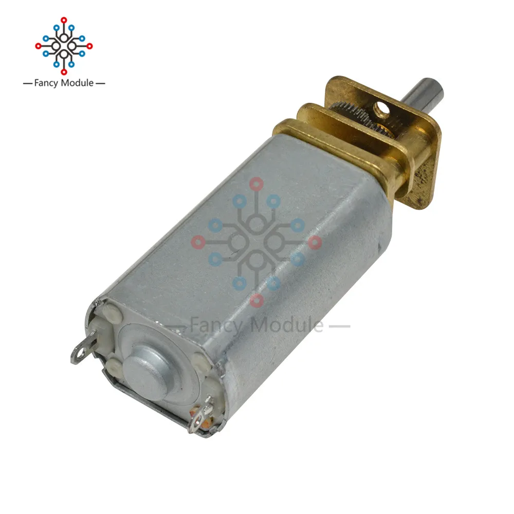 Diymore DC мотор-редуктор DC 12V 65MA 13GA 100RPM двигатель с редуктором для умные автомобили электрические игрушки