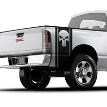 For Punisher Skull Pickup Truck Bed Band Fits all GMC, FORD, RAM, Chevrolet truck