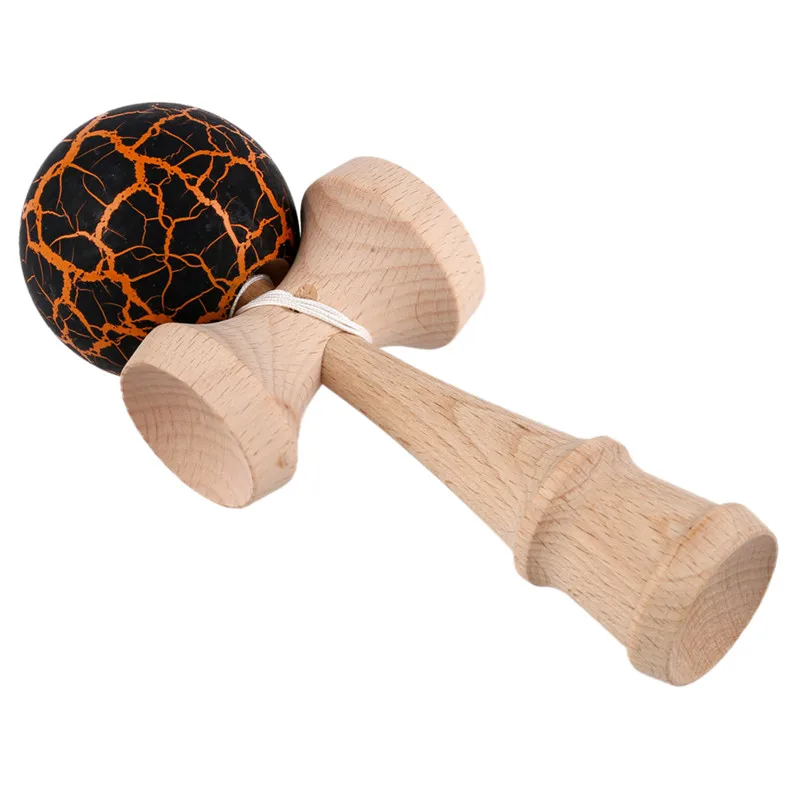 Crack paint шар Kendama умелое жонглирование игра мяч Японская Традиционная игрушка шарики Развивающие игрушки для детей-синий