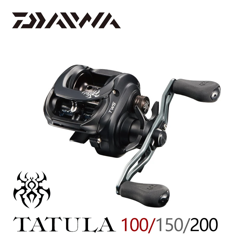 

DAIWA TATULA 100 150 200 Fishing Reels Baitcasting Wheels 7BB + 1RB Max Drag 5kg/6kg low profile Saltwater Reels Fishing Casting