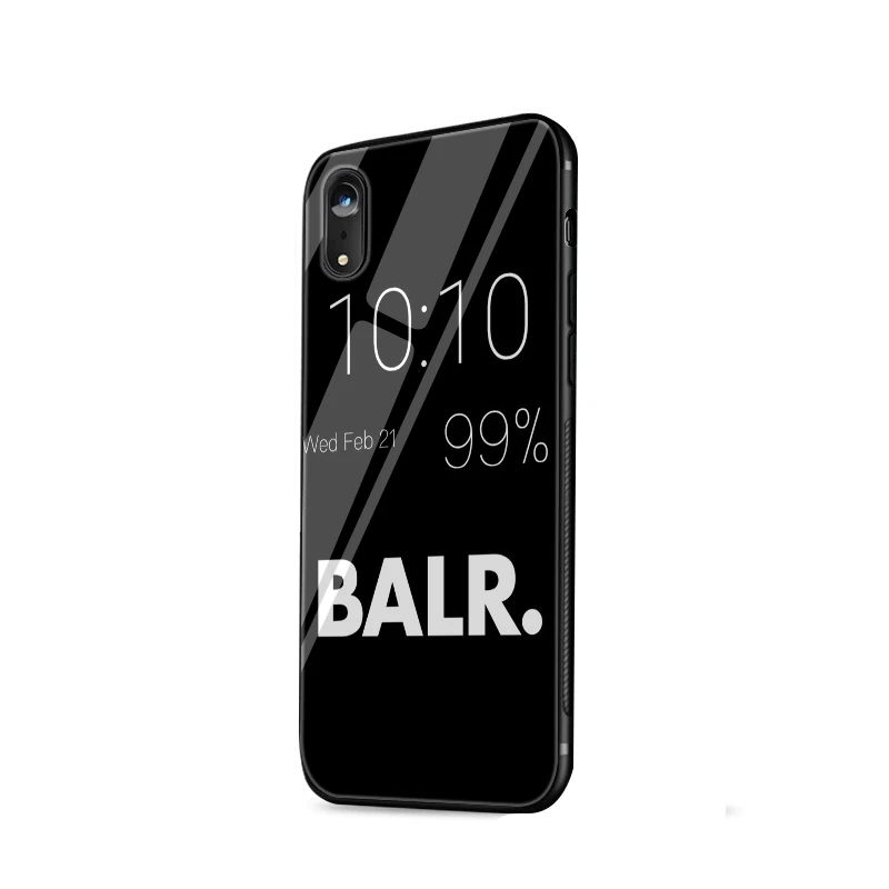 Стеклянный чехол для телефона для iPhone 6 6s 7 8 Plus X XR XS Max 5 S 5 SE Cover BALR - Цвет: G8