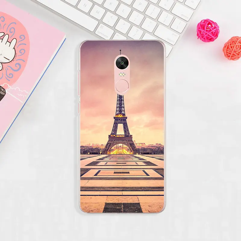 Бесплатная доставка Эйфелева башня боке Франция Paris для Xiaomi Redmi Mi Note 2 3 3S 4X 4A 5 6 5S 5A 8