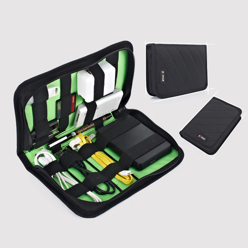 Cable Organizer Bag Electronic Digital Gadget Storage Multifunctional Large Capacity Headphone Charger Case Travel Portable