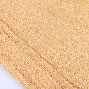 

Sun Shade Sail UV Blocks Sand Rectangle Shade Sail Awning Durable Shade Cover for Deck Patio Garden Yard E2S