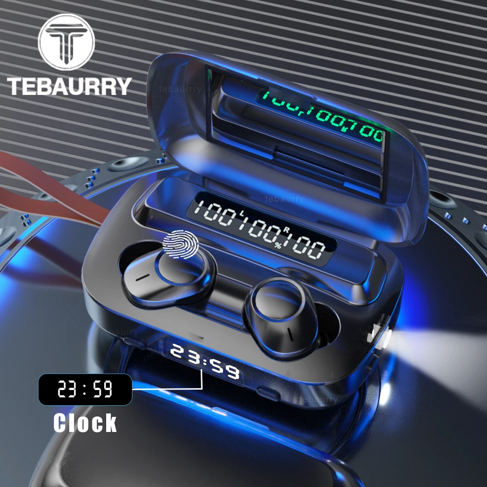 Наушники вкладыши TWS Bluetooth 5 1 наушники стерео Беспроводной спортивные