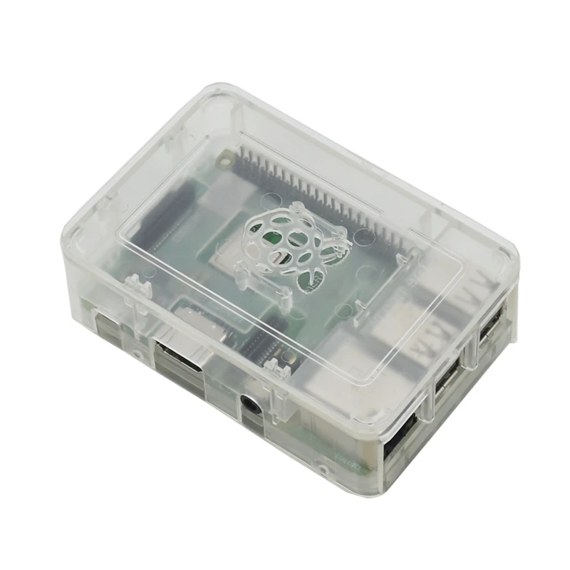 Raspberry Pi 3 Model B+(плюс) плата+ Abs чехол+ 5V 3A адаптер питания с Wifi и комплект bluetooth Eu Plug