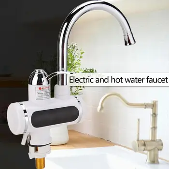 

Bathroom Dynamic Electric Cold Heating Faucet Instantaneous Low Power Consumption High Efficiency Water Heater Tap
