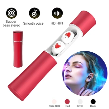 

New TW20 Mini Bluetooth 5.0 Earphone HiFi Noise Reduction Headset with Charging Box Sport Music IPX5 Waterproof for Phones