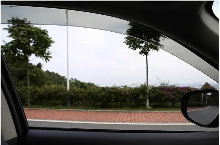 Window Visor Vent Shade Rain Sun Guard Deflector Awnings Shelters Covers For Mitsubishi Outlander 2013