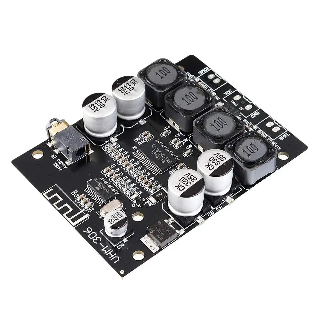 LEORY TPA3118 2x30 Вт стерео аудио bluetooth 4,2 цифровой усилитель мощности плата DC 12-36 в для усилителей