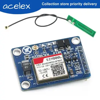 

New SIM800L GPRS GSM Module w/ PCB Antenna SIM Board Quad band for MCU for Arduino