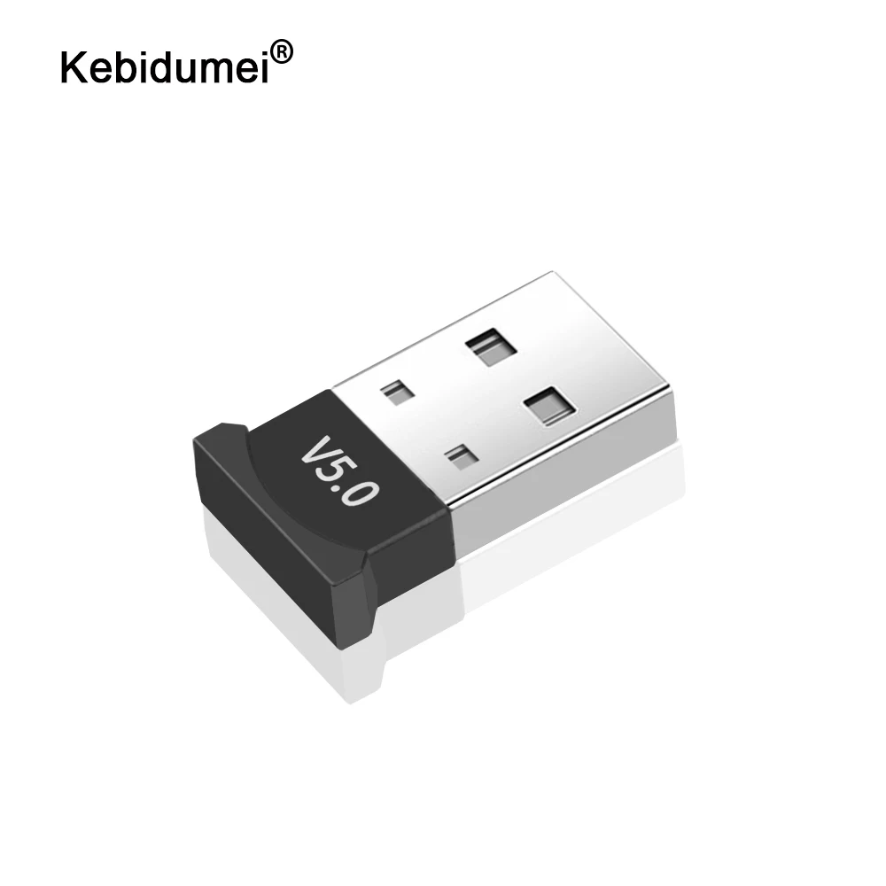 Kebidumei USB Bluetooth-адаптер Bluetooth 5 0 Dongle музыкальный звуковой приемник адаптер до 20 м