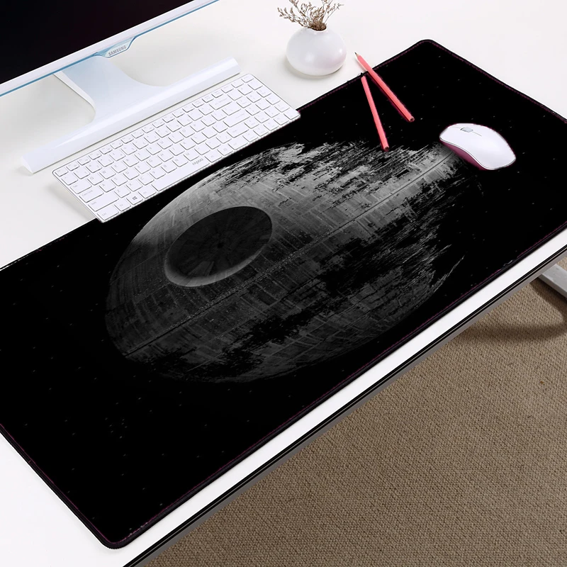 Congsipad Sci-fi коврик для мыши с космическим кораблем линкор креативный стиль Звездные войны коврик для мыши с принтом Настольный коврик 40x80x3 мм 11 узор