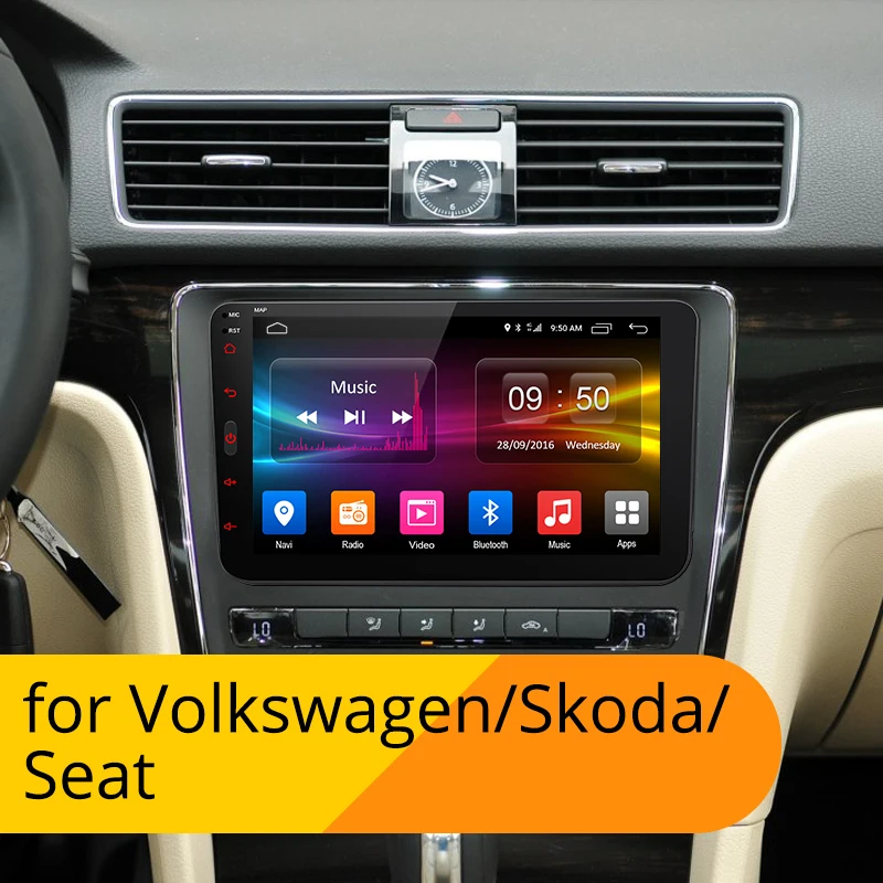 Sale Ownice K3 K5 K6 Android 9.0 2din Car DVD Player for VW Polo Golf Passat Tiguan Skoda Yeti Superb Rapid Octavia Volkswagen Toledo 1