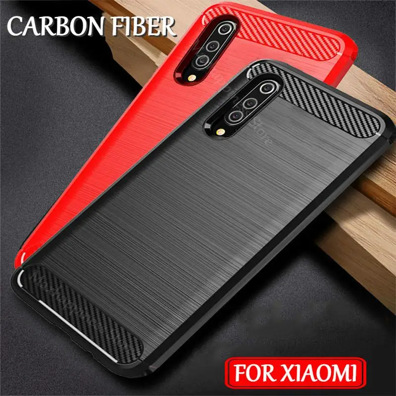 Чехол-бампер из углеродного волокна для Xiaomi 9Lite 9Pro Redmi 8 8A Note8 Pro, полный защитный чехол для Redmi Note 8T 7S 7 6 5 Pro, чехол