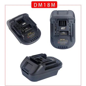 

Portable BPS18M / DM18M Battery Converter Replacement Battery Adapter for Black&Decker Stanley 20V to Makita 18V Tool