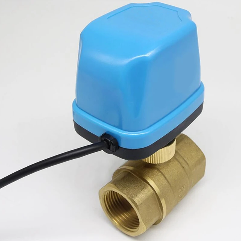 Электрический шаровой клапан Миниатюрный кондиционер специальный микро-Электрический двухсторонний шаровой клапан для нагрева воды