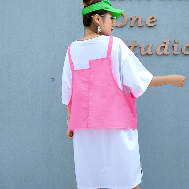 European station fashion brand mid-length loose