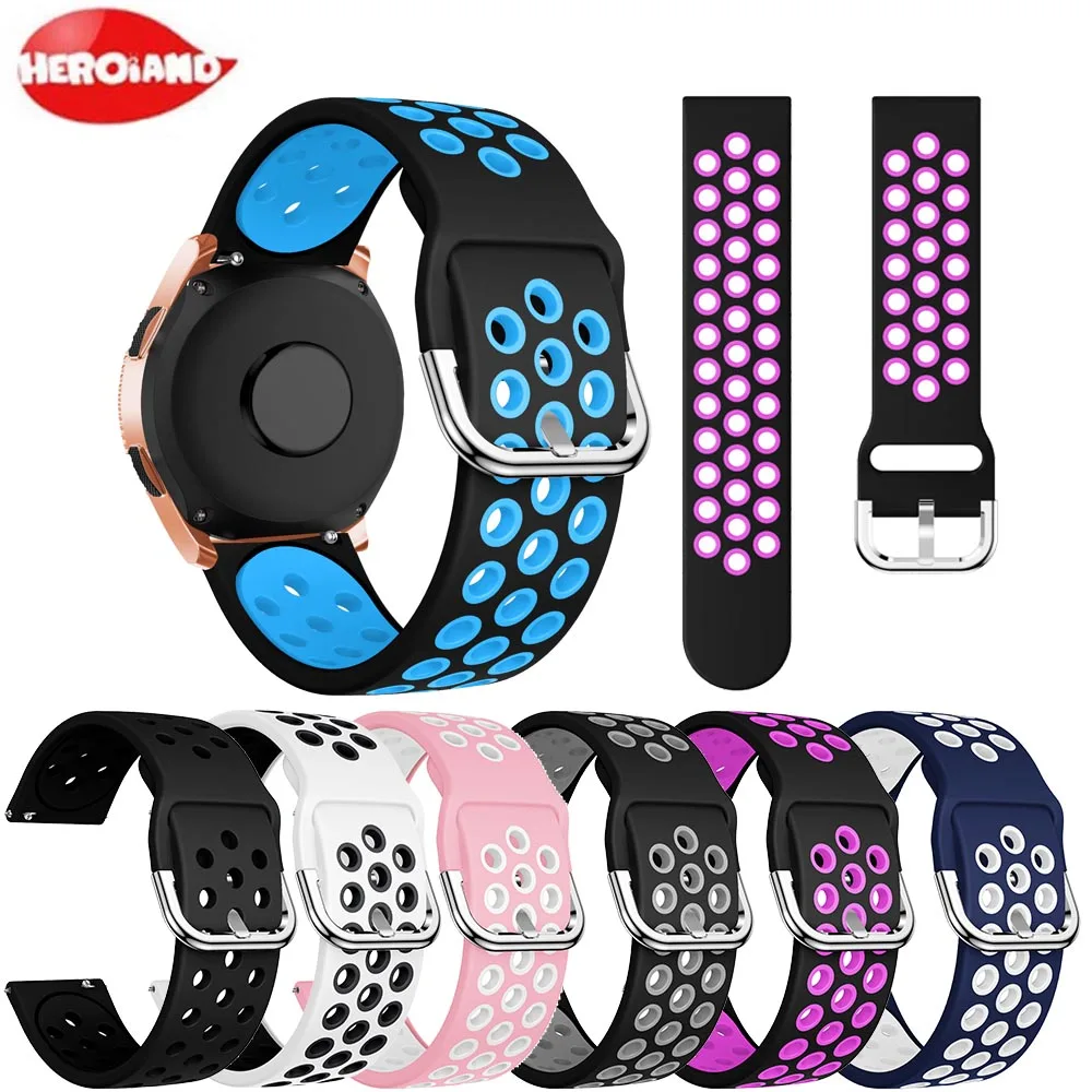 Replacement Silicone Wristband Bracelet Strap Band for Garmin Forerunner 645/245 