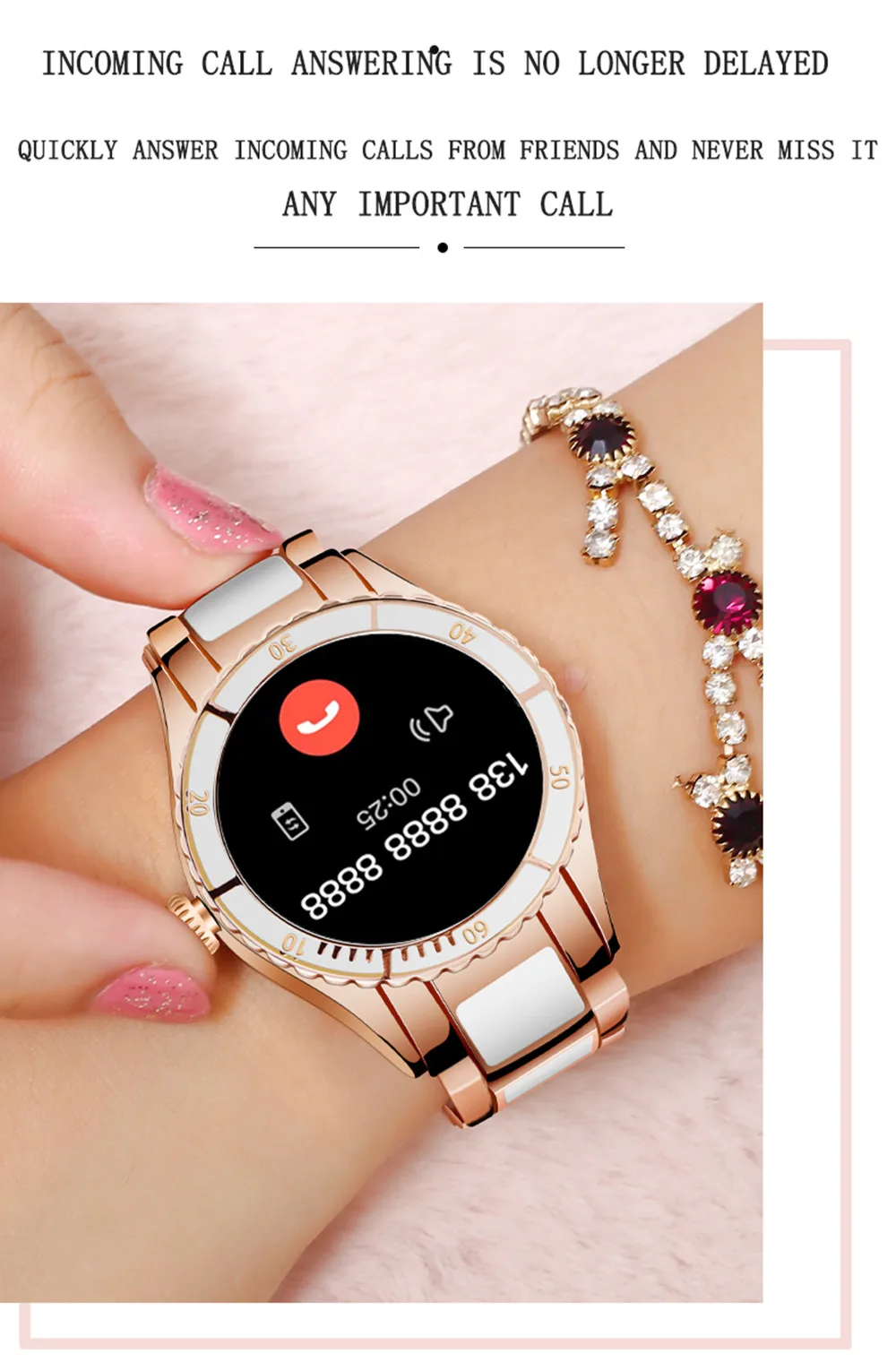 Z73 Bluetooth Call Smart Watch 1.09 Inch Touch Screen Local Music MP3 Player Recording Women Health Bracelet Sports Pedometer