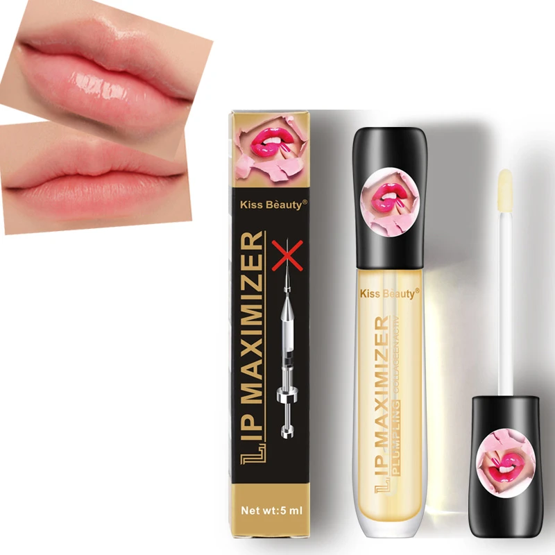 Aumento labial hidratante para inverno, aumento labial para reduzir as linhas de expressão, óleo aumento labial para cuidados com os lábios