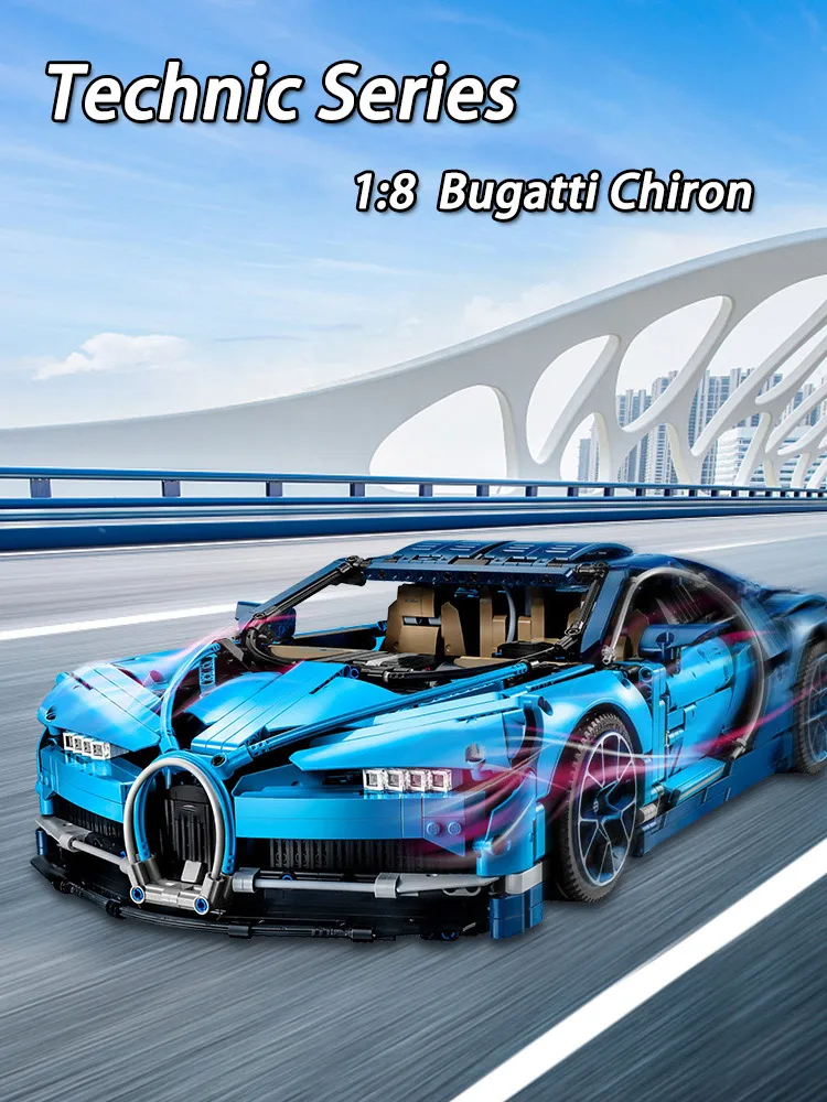20086 Technic серия супер гоночный сплав колеса 1:8 модели наборы строительных блоков 4031 шт кирпичи игрушки подарок Совместимость Technic 42083