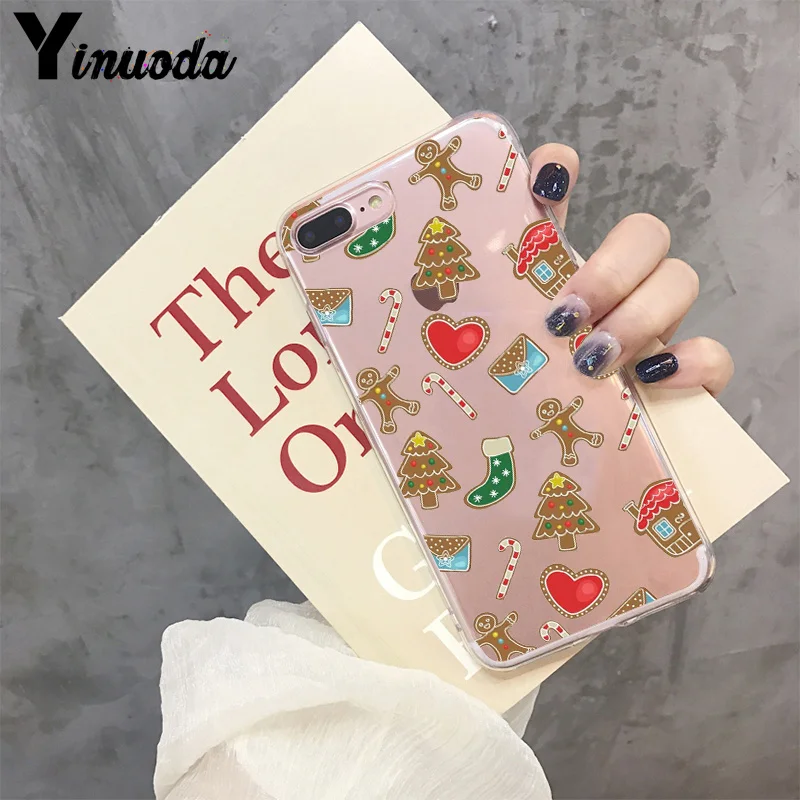4 Yinuoda Merry Christmas однотонный Ультратонкий Мягкий полиуретановый чехол для телефона чехол для iPhone 8 7 6 6S Plus X XS MAX 5 5S SE XR 11 pro max - Цвет: 4