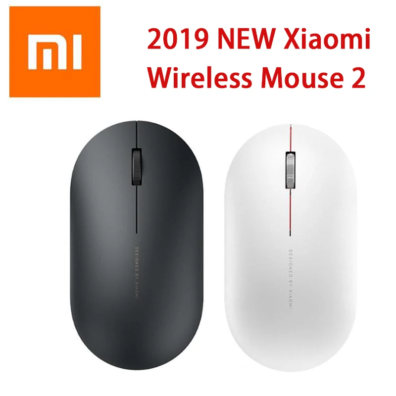 Беспроводная мышь Xiaomi Mi 2 портативная игровая 1000 точек/дюйм 4 ГГц Wi Fi оптическая