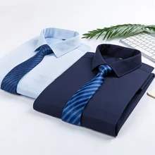Весна,, мужские однобортные рубашки с длинным рукавом Camisa, деловая одежда, рубашки высокого качества