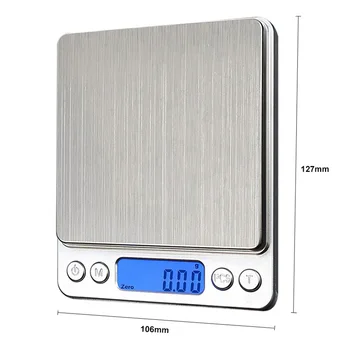 

Kitchen Scale Enduring Food Scale Portable Digital Electronic Scales Kitchen Ultra Precision Food Diet Scales