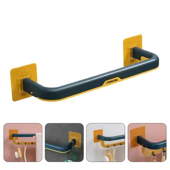 

1Pc Punch-free Creative Bathroom Towel Storage Holder Storage Rack Simple Towel Rack Bathroom Rack for Kitchen Home Bathroom