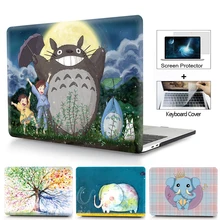 Чехол для ноутбука apple Macbook Touch ID Air 13, для mac book Pro 13 A2159 Air Pro retina 11 12 13,3 15 Сенсорная панель+ крышка клавиатуры